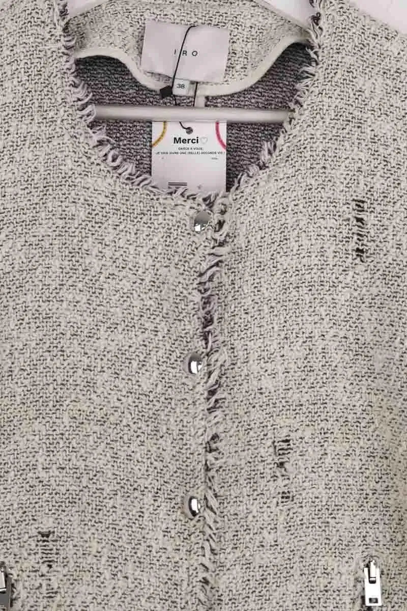 Veste Iro Blanc en Coton