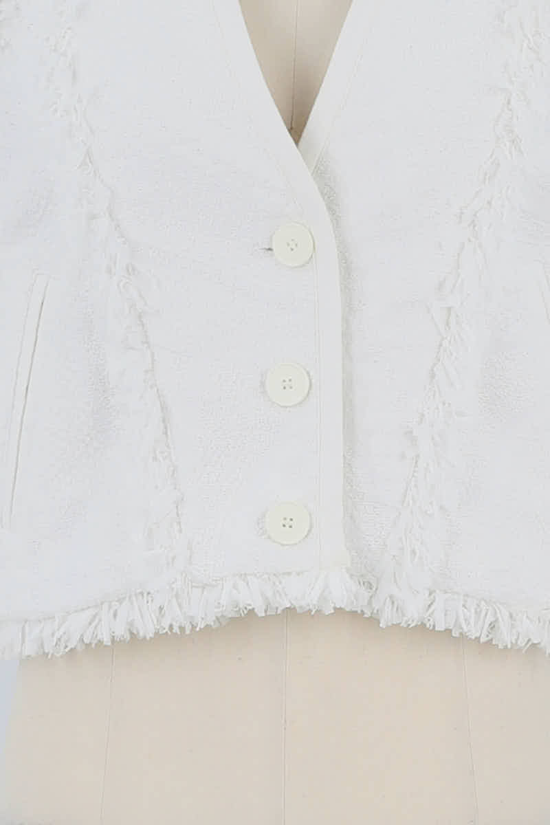 Veste Iro Blanc en Coton