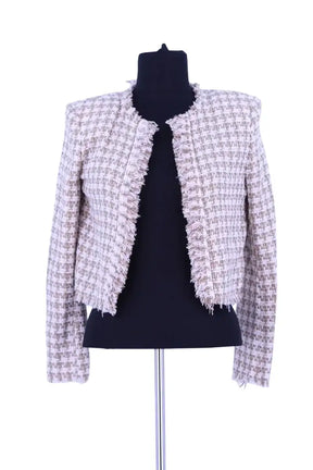 Veste Iro Blanc en Synthétique, taille XS - Seconde Main
