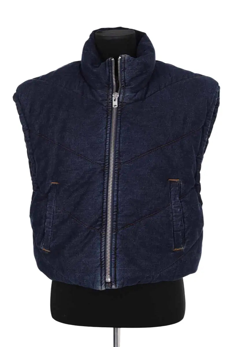 Veste Iro Bleu en Coton, taille S - Seconde Main