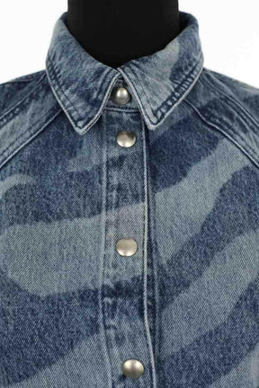 Veste Iro Bleu en Coton