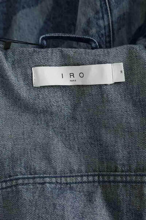 Veste Iro Bleu en Coton