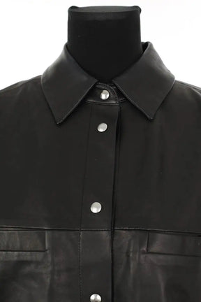 Veste Iro Cadi Noir en Cuir