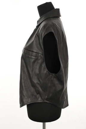 Veste Iro Cadi Noir en Cuir