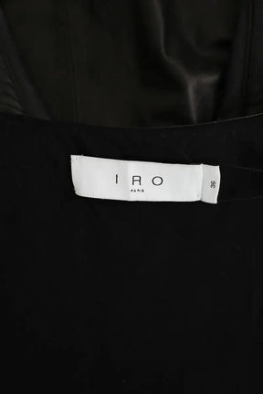 Veste Iro Cadi Noir en Cuir