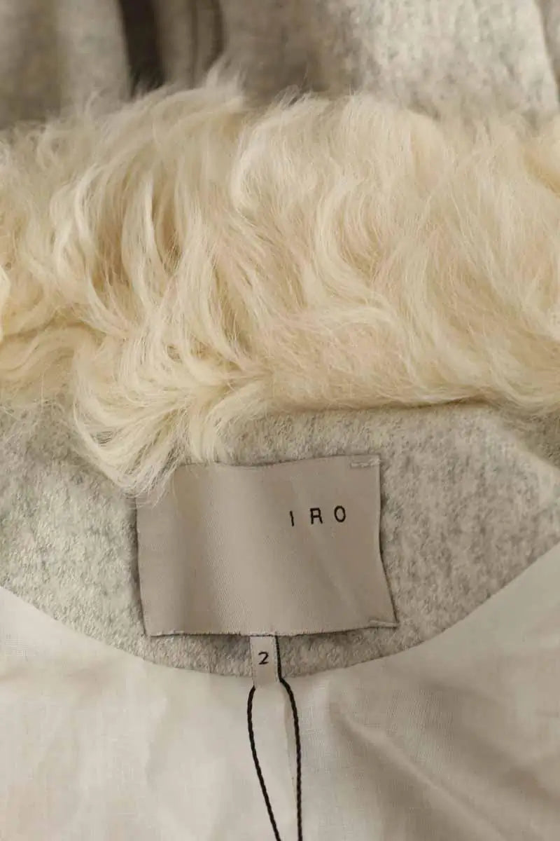 Veste Iro Dacha Gris en Coton