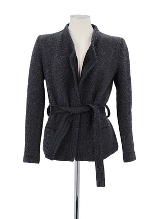 Veste Iro Gris en Laine, taille S - Seconde Main