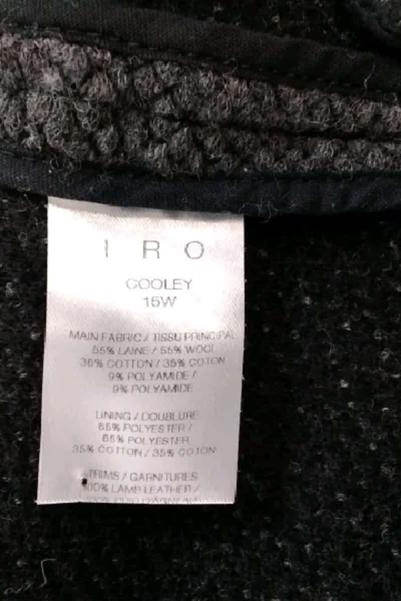 Veste Iro Gris en Laine