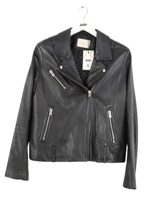 Veste Iro Jone Noir en Cuir, taille M - Seconde Main