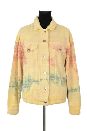 Veste Iro Maloma Jaune en Coton, taille S - Seconde Main