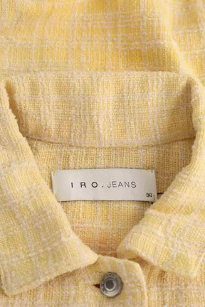 Veste Iro Maloma Jaune en Coton