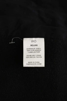 Veste Iro Marron en Cuir
