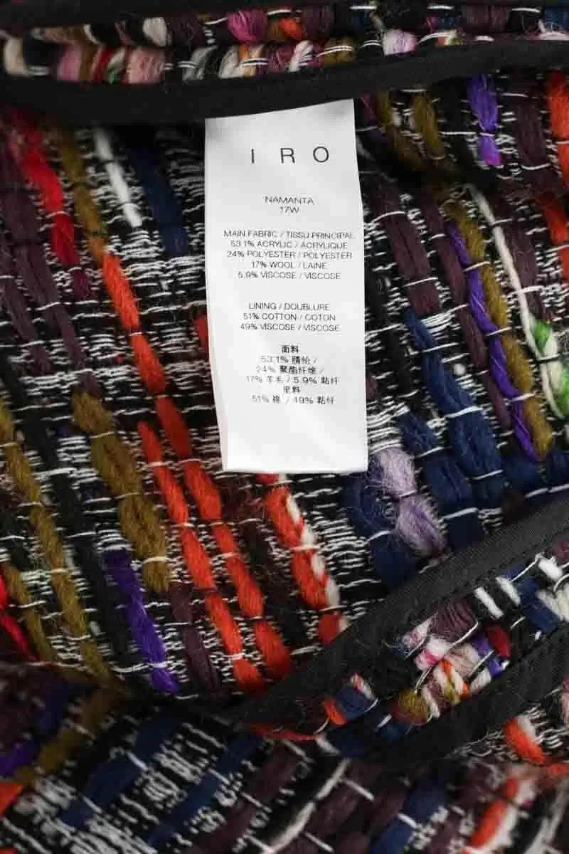 Veste Iro Multicolore en Synthétique