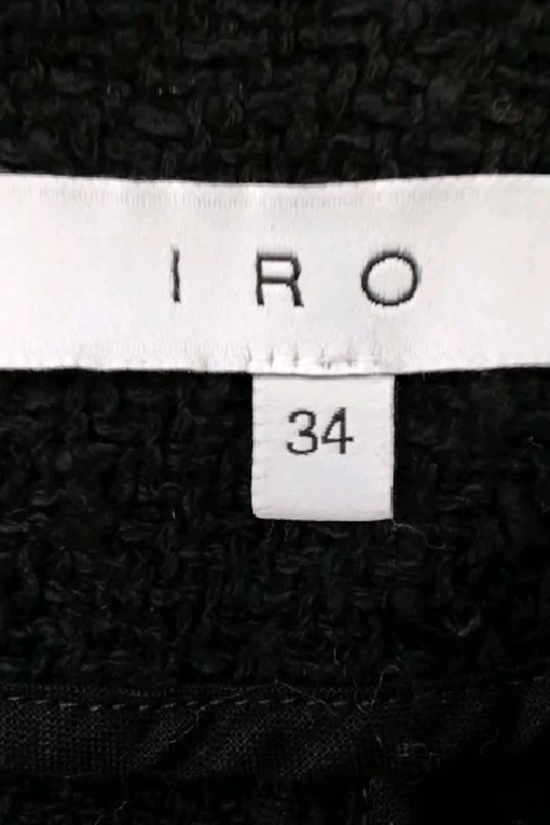 Veste Iro Noir en Coton