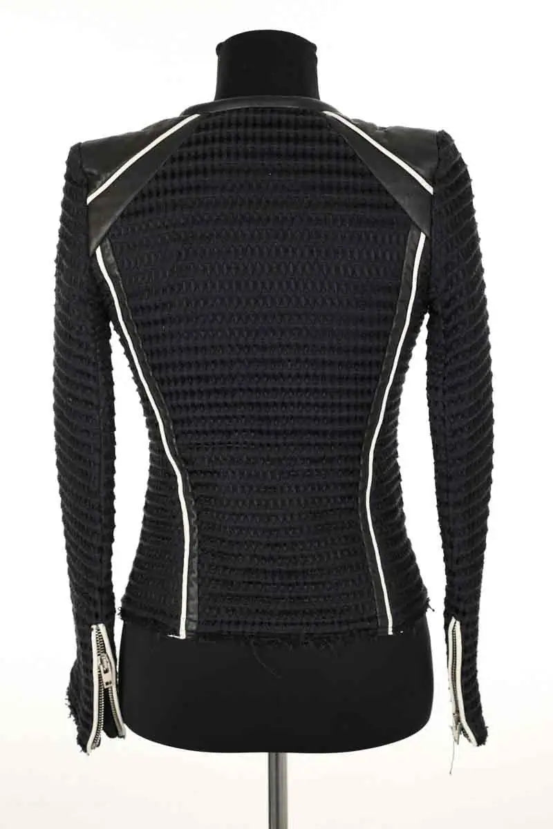 Veste Iro Noir en Cuir
