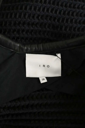 Veste Iro Noir en Cuir