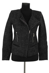Veste Iro Noir en Laine, taille XS - Seconde Main