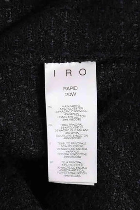 Veste Iro Noir en Synthétique