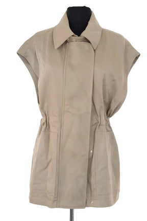 Veste Iro Quosa Kaki en Synthétique, taille XS - Seconde Main