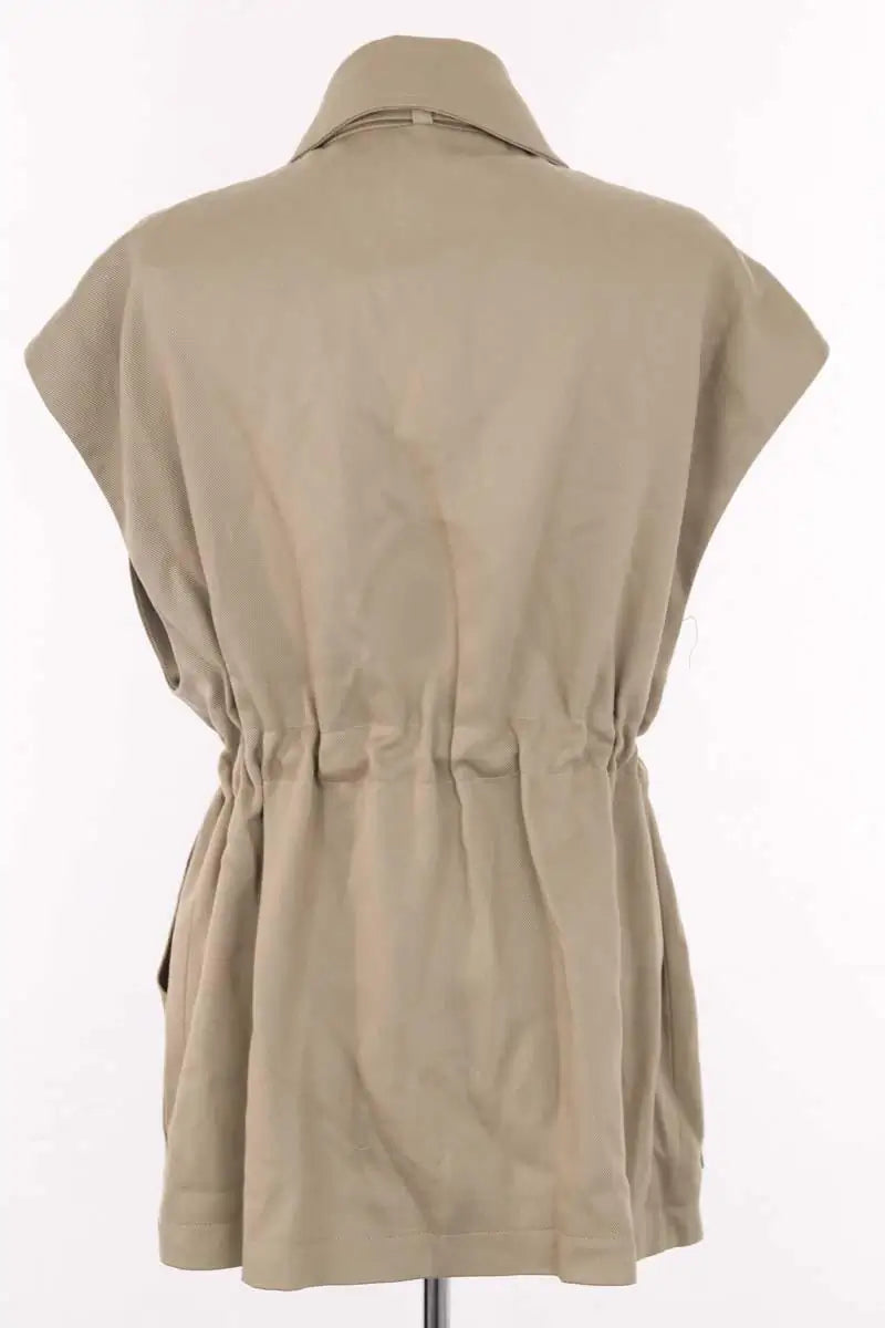 Veste Iro Quosa Kaki en Synthétique
