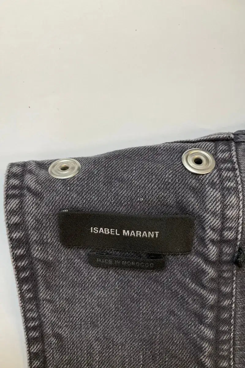 Veste Isabel Marant Anthracite en Coton