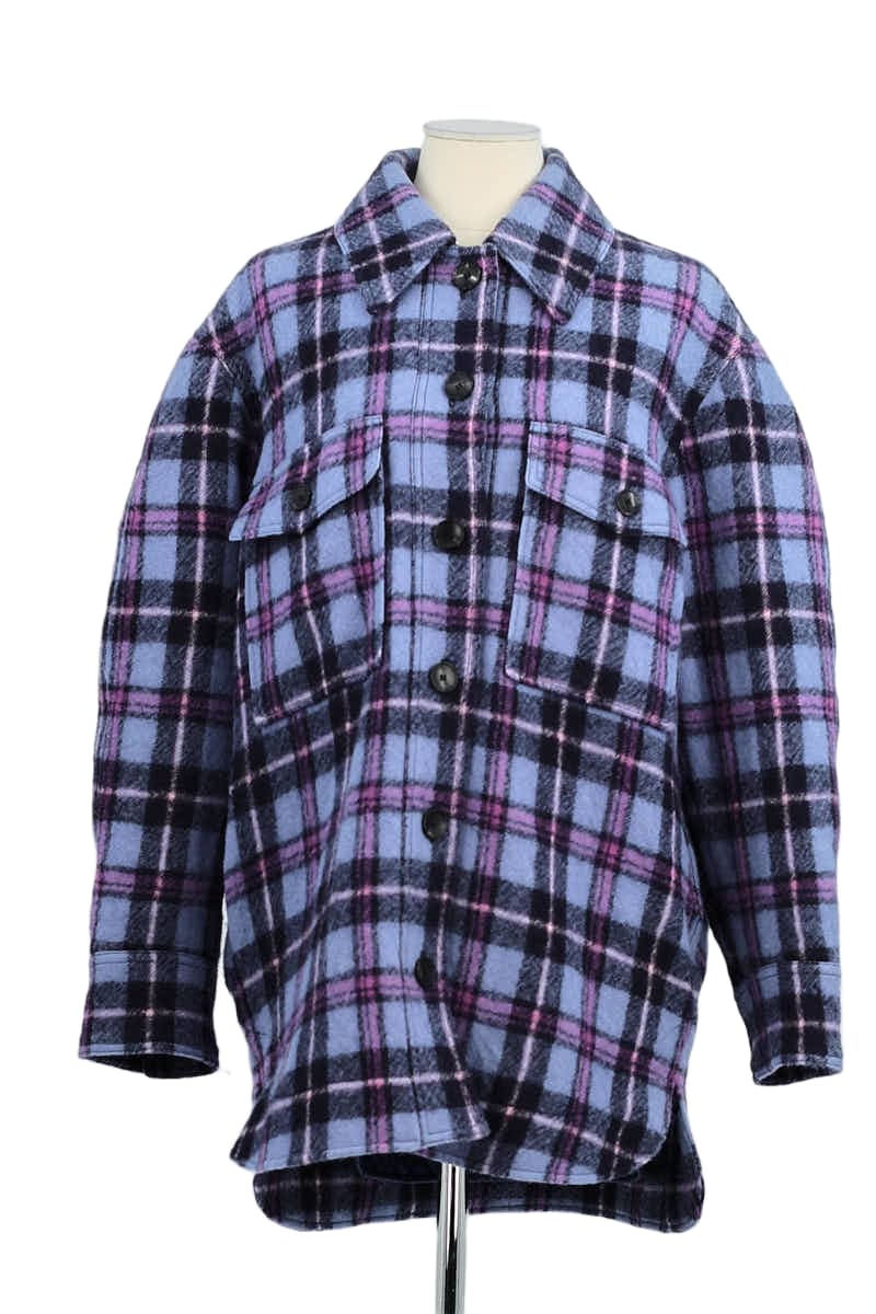 Veste Isabel Marant Bleu en Laine, taille M - Seconde Main