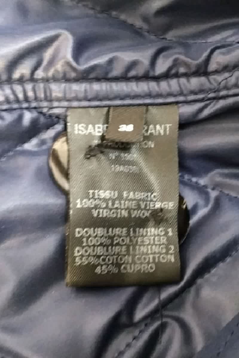 Veste Isabel Marant Bleu en Laine