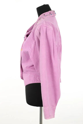Veste Isabel Marant Diego Rose en Coton
