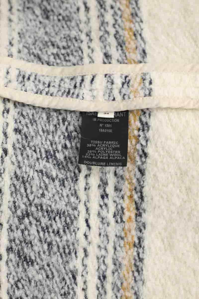 Veste Isabel Marant Étoile Ecru en Synthétique