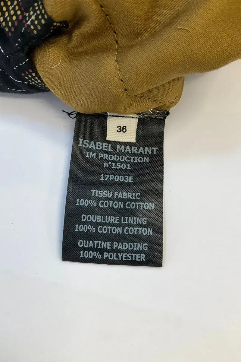 Veste Isabel Marant Étoile Noir en Coton