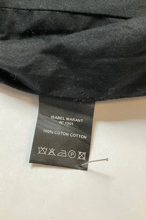 Veste Isabel Marant Étoile Noir en Coton