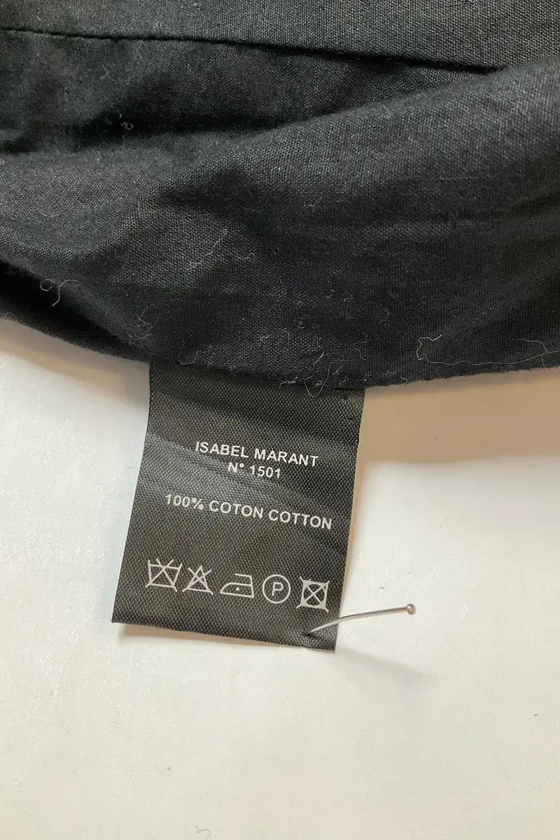 Veste Isabel Marant Étoile Noir en Coton