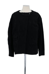 Veste Isabel Marant Étoile Noir en Daim, taille S - Seconde Main