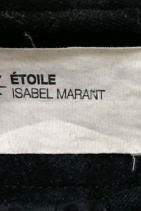 Veste Isabel Marant Étoile Noir en Daim