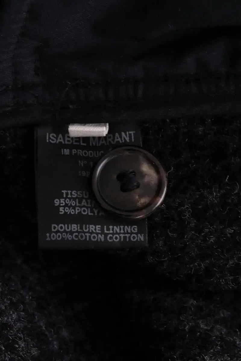 Veste Isabel Marant Étoile Noir en Laine