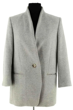 Veste Isabel Marant Gris en Laine, taille S - Seconde Main