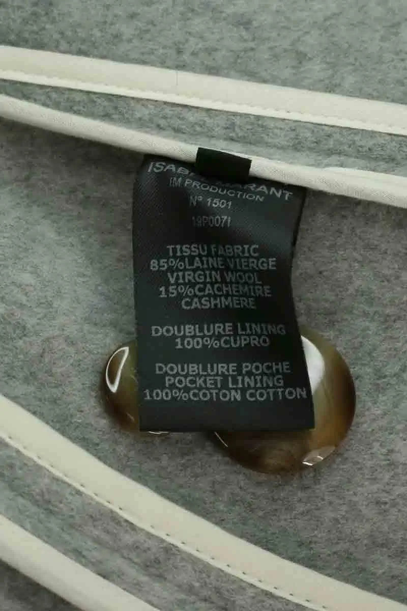 Veste Isabel Marant Gris en Laine