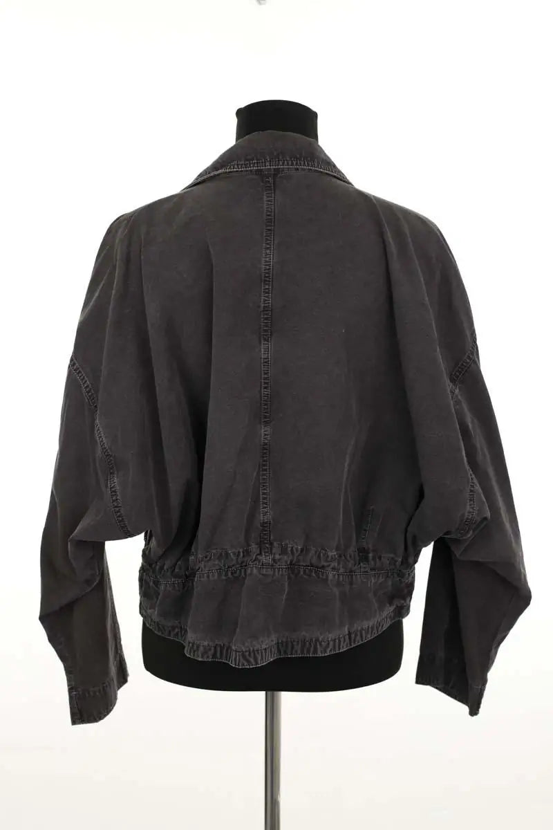 Veste Isabel Marant Thalia Noir en Coton