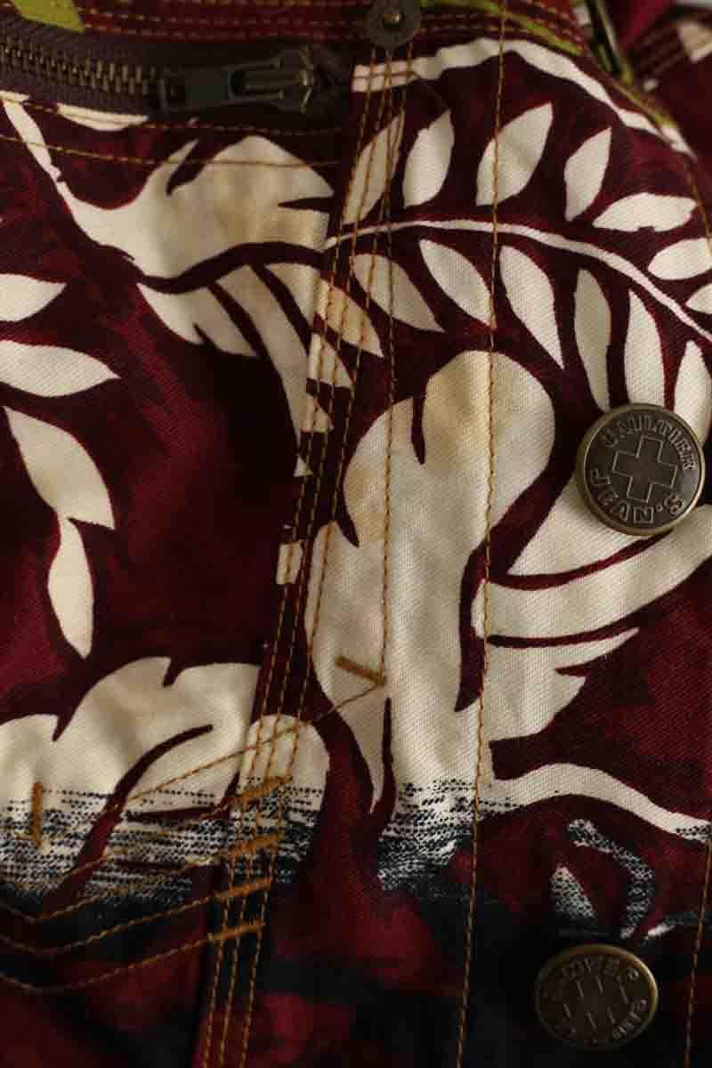 Veste Jean Paul Gaultier Bordeaux en Coton