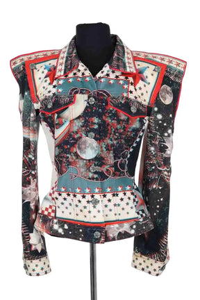 Veste Jean Paul Gaultier Multicolore en Coton, taille L - Seconde Main