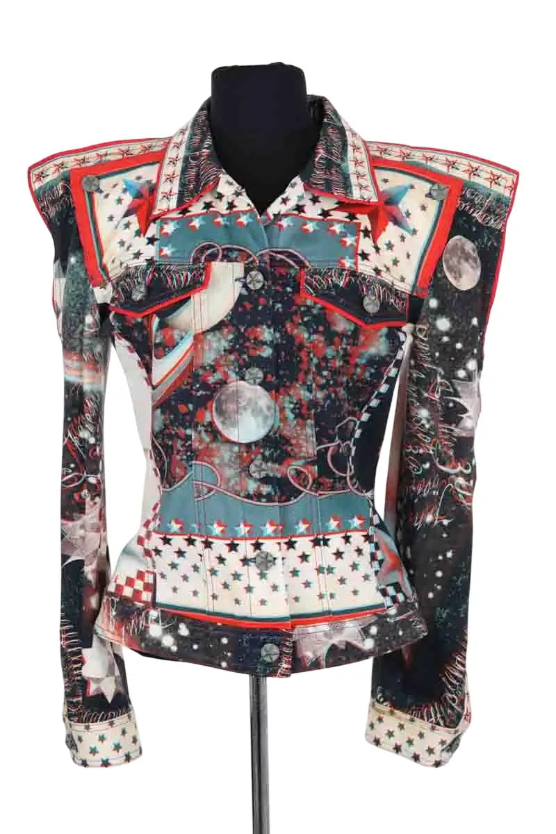 Veste Jean Paul Gaultier Multicolore en Coton, taille L - Seconde Main