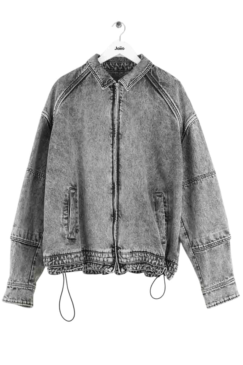 Veste Juun.J Gris en Coton, taille XL - Seconde Main
