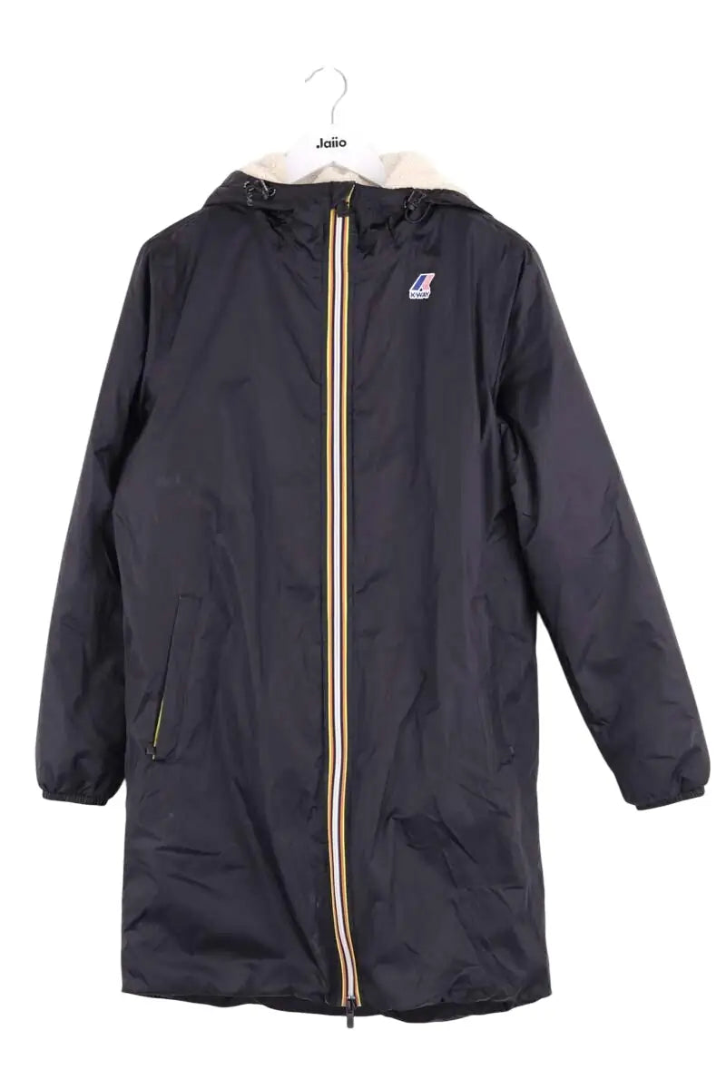 Veste K-Way Noir en Synthétique, taille S - Seconde Main