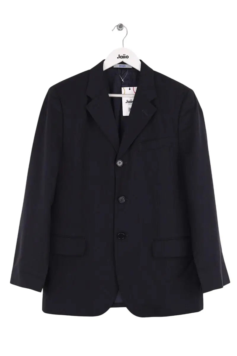 Veste Kenzo Marine en Laine, taille M - Seconde Main