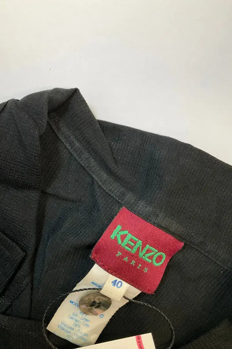 Veste Kenzo Noir en Lin