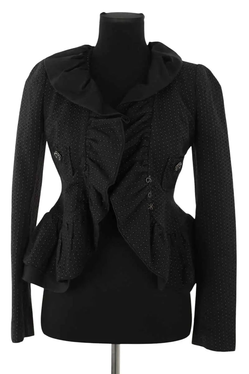 Veste Kenzo Noir en Synthétique, taille S - Seconde Main