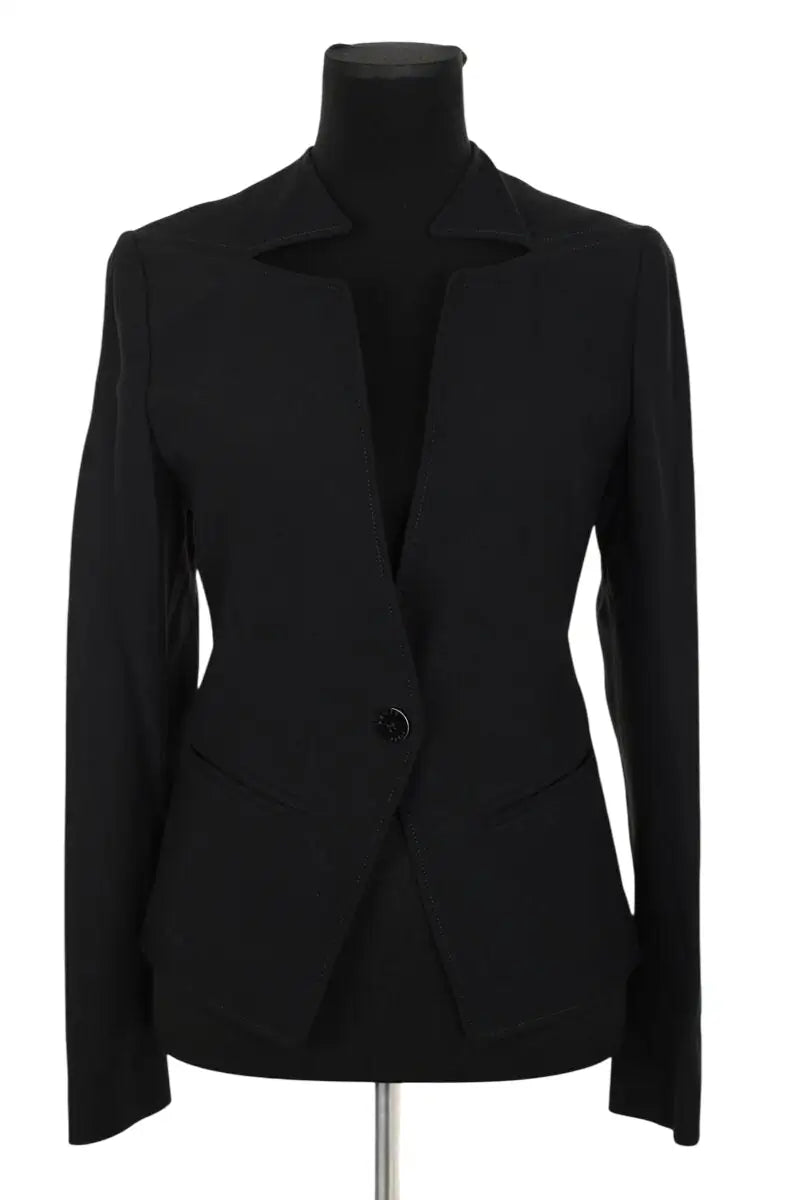 Veste Kenzo Noir en Viscose, taille M - Seconde Main