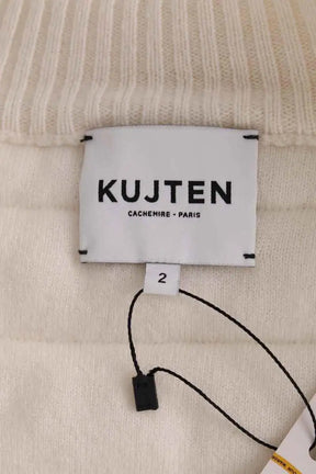 Veste Kujten Blanc en Cachemire