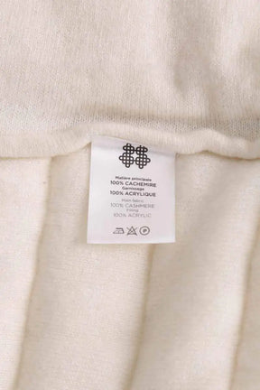 Veste Kujten Blanc en Cachemire