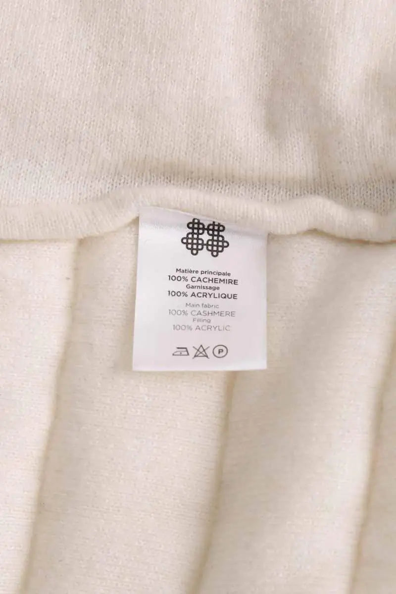Veste Kujten Blanc en Cachemire